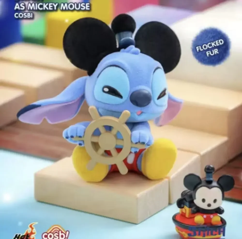 Disney x Cosbi x Mickey & Friends Fancination, Mickey Mouse Stitch Figure - New